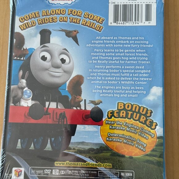 Thomas the Tank Engine DVD Thomas & Friends Animals Aboard - Picture 3 of 3